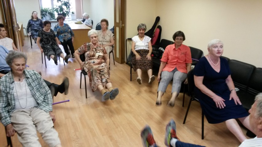 Sit Fit Excersize for the Elderly